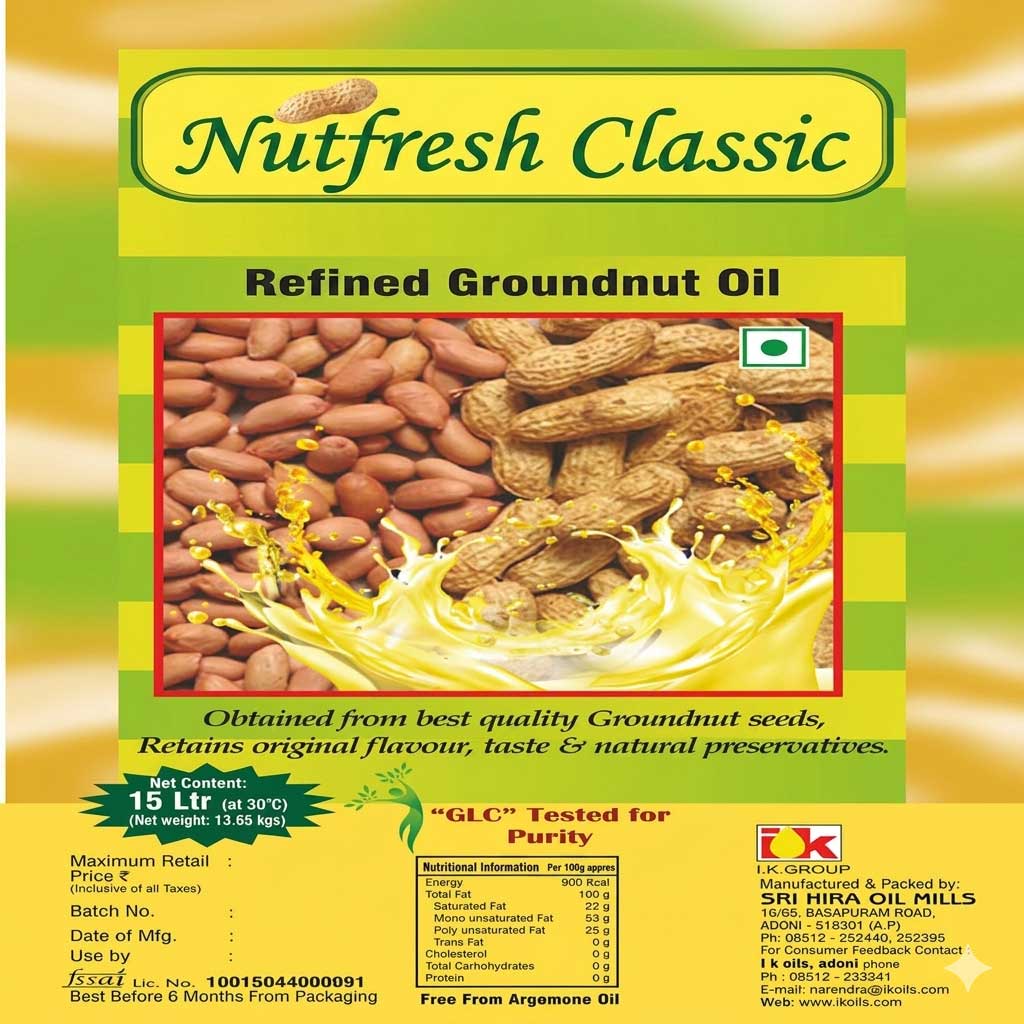Nutfresh product label